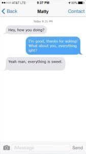 what does ight mean in text messages